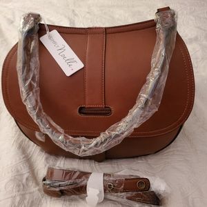 Buckle Down Saddle Shoulder bag by Simply Noel